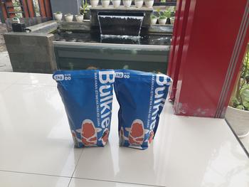 Product Review of Pakan Pelet Makanan Ikan Koi Apung 1 Kg Bulkie Hi Growth from Tokopedia customer review 0
