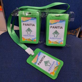 Product Review of Card Holder Name Tag 2 Sisi Bahan PP Murah Jepit Gantungan Tempat ID from Tokopedia customer review 0