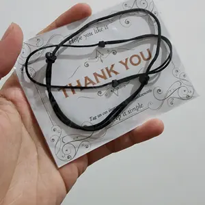 Zafa Gelang Kaki Tali Pria Wanita Simpel Polos Tahan Air - Simple ZBF