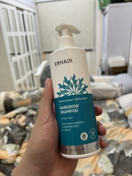 Product Review of Erha HairGrow Shampoo 370ml Erhair Hair Grow 370 Ml Rambut Rontok from Tokopedia customer review 0