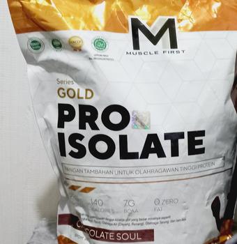 Muscle First Pro Whey Gold Isolate Protein 5LBS -M1 Rasa Chocolate ...