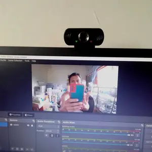 Webcam M-Tech WB500 Full HD Streamer 1080P Dan Mic