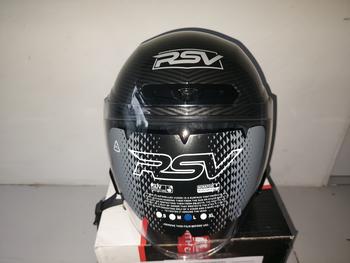 Product Review of HELM Half Face RSV NEW WINDTAIL CARBON GLOSSY  Motorcycle from Tokopedia customer review 2