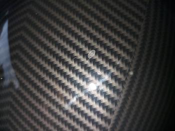 Product Review of HELM Half Face RSV NEW WINDTAIL CARBON GLOSSY  Motorcycle from Tokopedia customer review 3