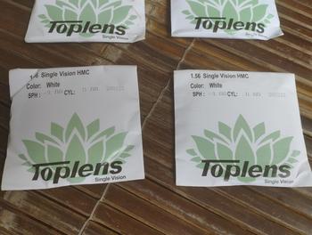 Product Review of lensa kacamata minus - lensa minus - slinder - minus 0,25 s/d - 800 from Tokopedia customer review 3