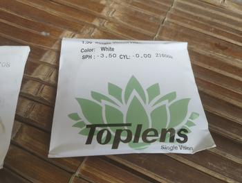 Product Review of lensa kacamata minus - lensa minus - slinder - minus 0,25 s/d - 800 from Tokopedia customer review 2