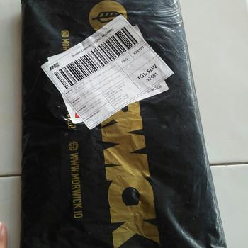 Product Review of Morwick Tshirt Kaos Pria Offshore Hitam from Tokopedia customer review 1