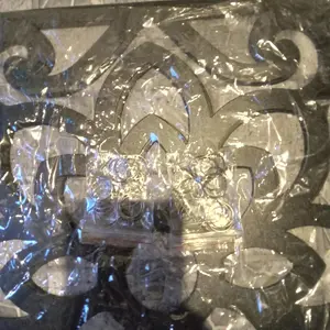 VINTAGE 3D BATIK FLOWER TIRAI GANTUNG / PARTISI PENYEKAT RUANGAN