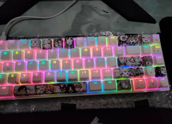 Product Review of space keycaps Anime from Tokopedia customer review 0