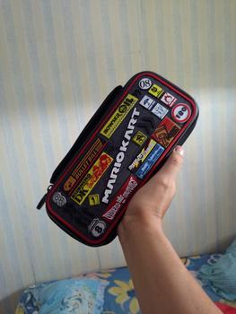 Product Review of Tas Pouch For Nintendo Switch Monster Hunter Rise splatoon 3 pokemon scarlet violet from Tokopedia customer review 0