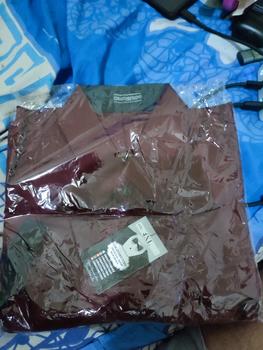 Product Review of Kemeja Pria Hem Cowok Jumbo Big Size Lengan Panjang Polos PUTIH X from Tokopedia customer review 0