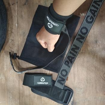 Product Review of CoreNation Active Wrist Wrap Strap Support Wrist Wrap Wristband Weight Lifting Gym Fitness - WIDE FASTGRIP from Tokopedia customer review 1