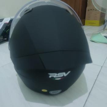 Product Review of HELM Half Face RSV SV300 BLACK DOFF Motorcycle from Tokopedia customer review 2