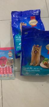 Product Review of SmartHeart Makanan Anjing Kering Dry Dog Food Small Breed Chicken & Liver Flavor 1.3 Kg from Tokopedia customer review 0