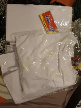 Product Review of Baju Manset Kaos Polos Hitam Putih from Tokopedia customer review 0