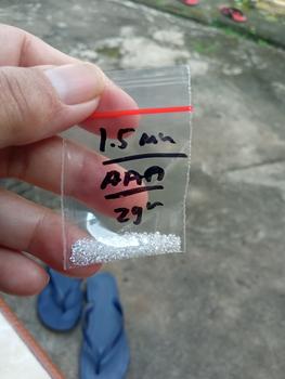 Product Review of batu permata sirkon AAA cubic zirconia 1mm - 3mm round white / gram from Tokopedia customer review 1
