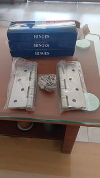Product Review of Engsel Tebal SOLIGEN 4" Stainless ENGSEL JENDELA PINTU 4 INCH from Tokopedia customer review 0