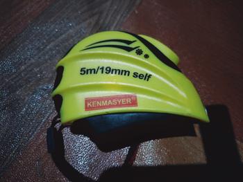 Product Review of Kenmaster Roll Meter KM-519 Auto - 5 Mtr - RLMT057 from Tokopedia customer review 0