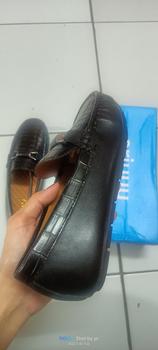 Product Review of Mini Gentleman - Croc Hazel - Oriyuu Kids - Sepatu Pantofel Anak Laki Formal Pesta Slip On Kulit from Tokopedia customer review 3