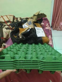 Product Review of Jamin Tray Telur Bahan Plastik from Tokopedia customer review 1