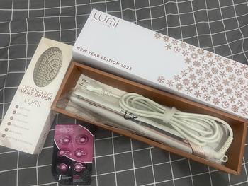 Product Review of Lumi White Slim Line Straightener 1 Inch from Tokopedia customer review 0