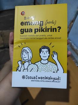 Product Review of Buku Emang Perlu Gua Pikirin - Josua Iwan wahyudi from Tokopedia customer review 0
