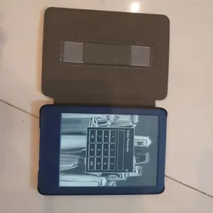 All new Kindle 2022 11th leather case with hand strap auto wake cover