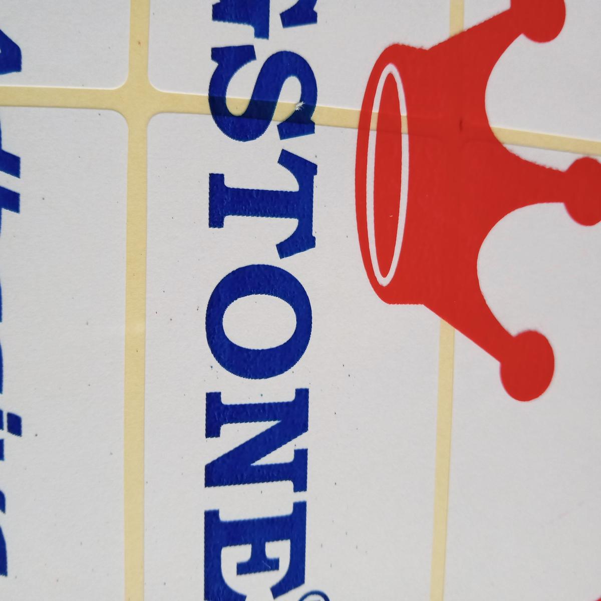 Label Kingstone No. 121 - Self Adhesive Label 121 - Sticker - Shop ...
