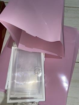 Product Review of 1 SET/ 3PCS KOTAK SEPATU/SANDAL TRANSPARAN/SHOES BOX/RAK SEPATU from Tokopedia customer review 0