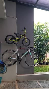 Product Review of Gantungan Sepeda DiTembok Stand Display Bracket Bike Stand Wall Hanger from Tokopedia customer review 0