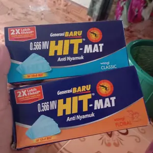 Anti Nyamuk HIT MAT Elektrik kabel Alat dan Refill Isi Ulang