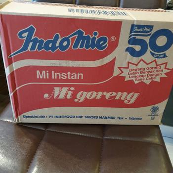Product Review of Indomie Mie Goreng Instant Original 1 dus isi 40 | Indomi Mi Instan from Tokopedia customer review 0