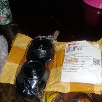 Product Review of TUTUP DOP VELG SSR KERUCUT KAKI 6.15 TOPI 6.8 CM from Tokopedia customer review 0
