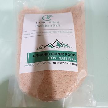 Product Review of (Asli)Garam Himalaya Ibnu Sina 1 kg Original Himalayan Pink Salt Pure Super Fine Natural Organic Premium Himalayan Salt 1kg from Tokopedia customer review 0