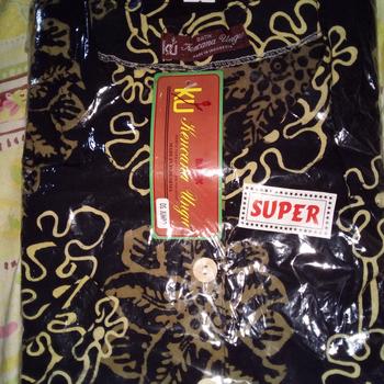 Product Review of Daster Jumbo Kencana Ungu label coklat from Tokopedia customer review 0