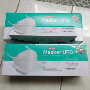 Product Review of Masker Onemed KF94 / Masker Onemed UFO isi 20 from Tokopedia customer review 1
