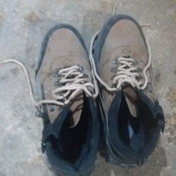 Product Review of Sepatu Safety Original Bahan Kulit Full Jahit Anti Slip Lavio E95 from Tokopedia customer review 0