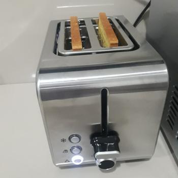 Product Review of Toaster Denpoo Pemanggang Roti Elektrik DT 025SD from Tokopedia customer review 1