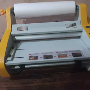 Mesin Laminating Roll FM 3520 4 Lampu // Laminator Roll 2 Sisi 4 Lampu