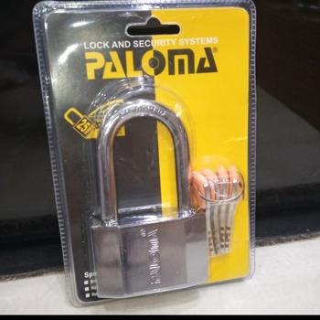 Product Review of PALOMA PLP 508 GEMBOK PAGAR PANJANG PADLOCK LONG P-500 70MM CHROME from Tokopedia customer review 1
