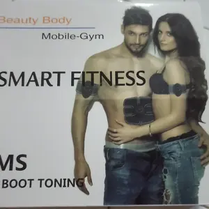 1 SET isi 3 PCS Ruparuma SMART FITNESS EMS Electrical Muscle Stimulator Alat Pengencang Otot / Stimulator Terapi Otot Six Pack ABS SIXPACK SCULPTER