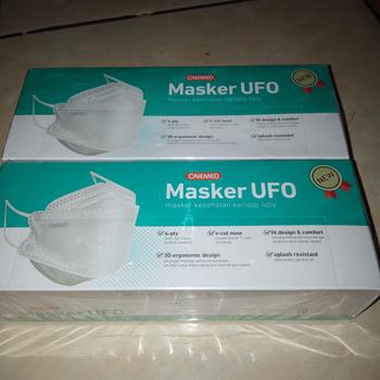 Product Review of Masker Onemed KF94 / Masker Onemed UFO isi 20 from Tokopedia customer review 0