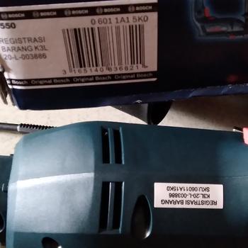 Product Review of Bosch Bor Beton 13 mm GSB 600 from Tokopedia customer review 2