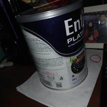 Product Review of ENTRASOL PLATINUM VANILLA 800 G from Tokopedia customer review 0