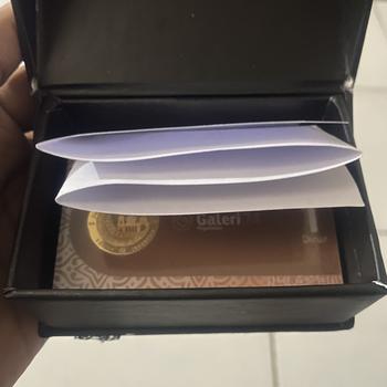 Product Review of Galeri 24 - DINAR 1 (4.25 gr) emas gold logam mulia perhiasan mahar from Tokopedia customer review 0