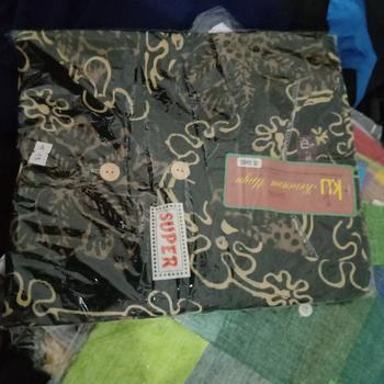 Product Review of Daster Jumbo Kencana Ungu label coklat from Tokopedia customer review 0