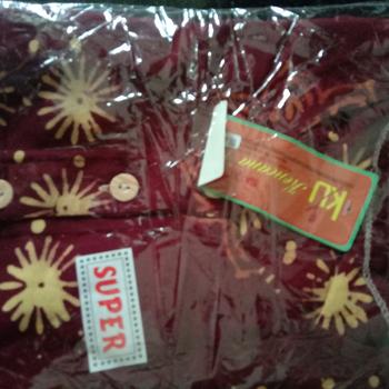 Product Review of Daster Jumbo Kencana Ungu label coklat from Tokopedia customer review 0