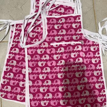 Product Review of Celemek TK Apron Masak Anak Kain Motif from Tokopedia customer review 0