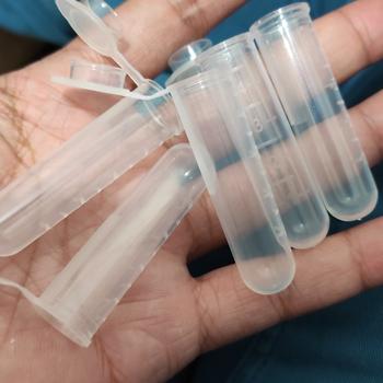 Product Review of Tabung Plastik Tempat Menyimpan Benih Bibit Hidroponik Seed Bottle 5ML from Tokopedia customer review 0
