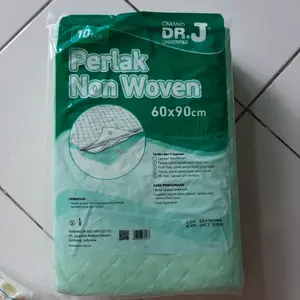 Underpad Dr J onemed 60x90 Underpad isi 10 Perlak Alas Popok